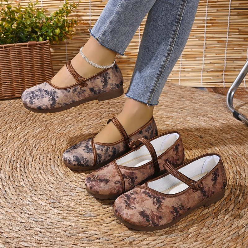 Square Toe Mule - Scarpe Mary Jane da donna, modello
