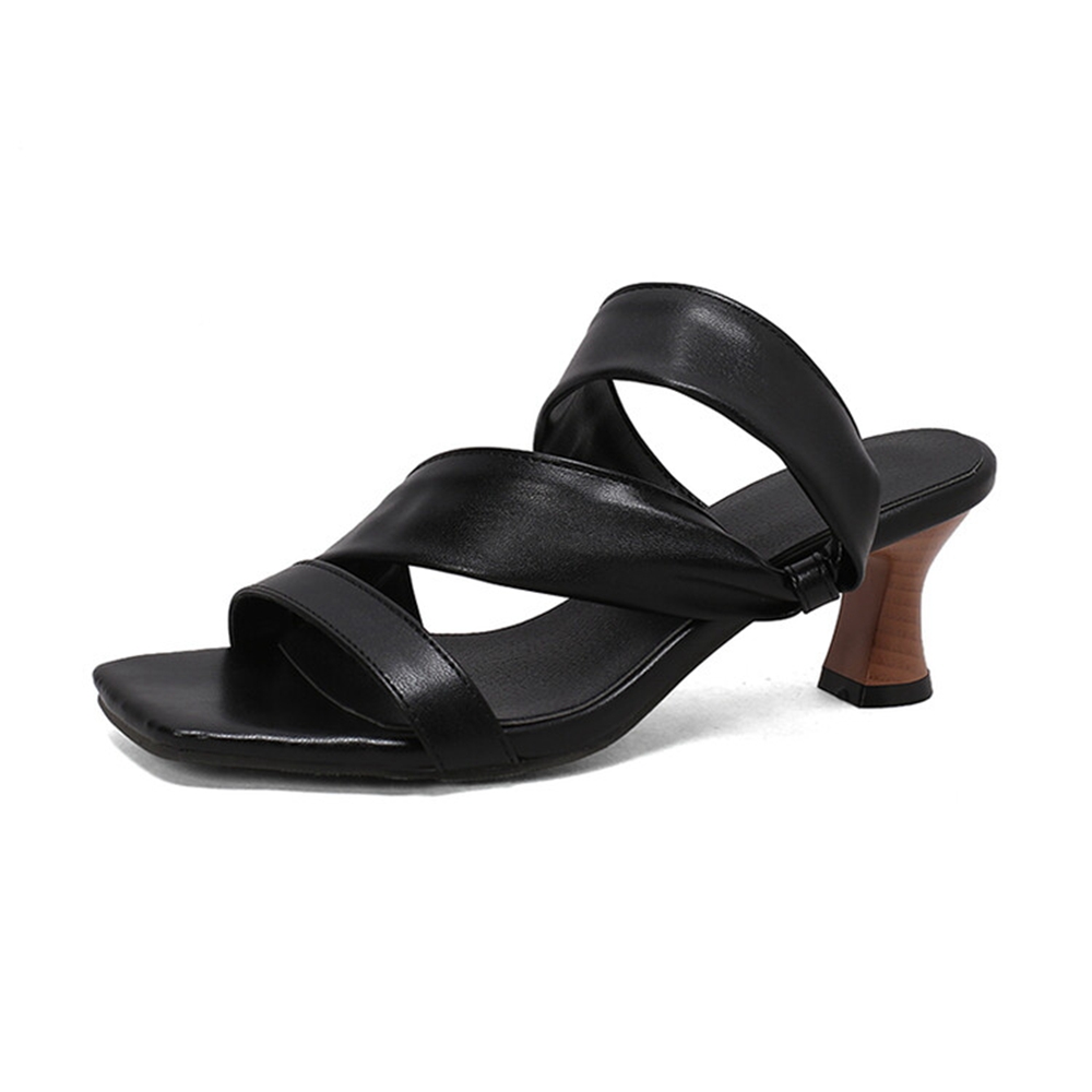 Square Toe Mule - Sandali Mule Slip-on da Donna Taglie