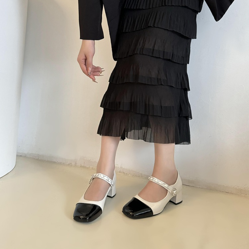 Ciabatte Classiche con Tacco A - Square Toe Mule recensione e prezzo