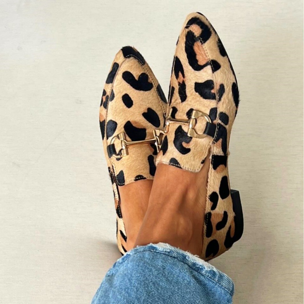 Scarpe da Donna con Stampa Leo - Square Toe Mule recensione e prezzo