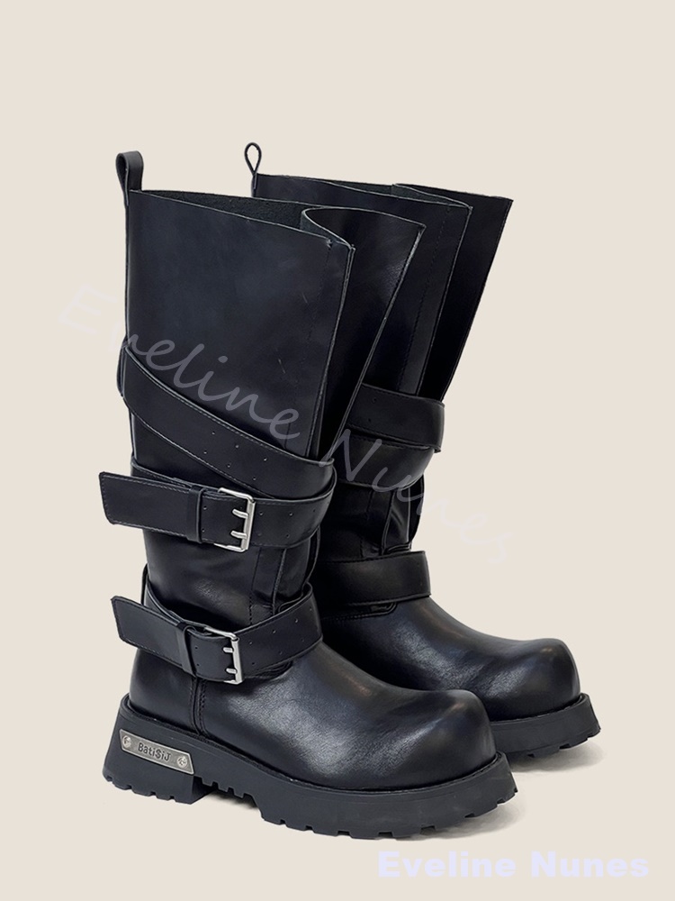 Stivali da Moto con Fibbia a G - Women'S Shoes Wide Width recensione e prezzo