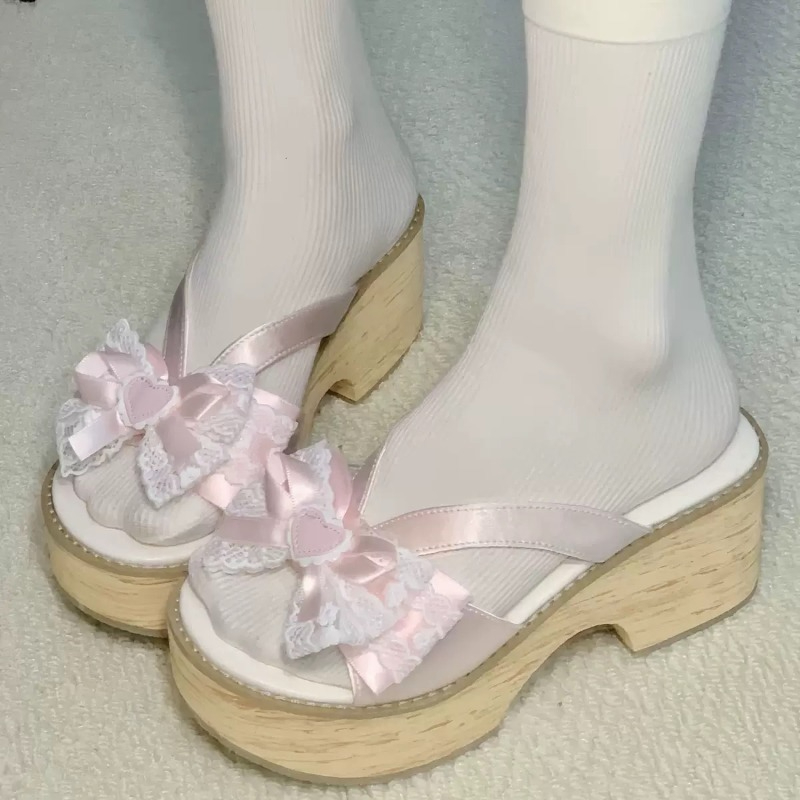 Sandali con plateau e tacco al - Square Toe Mule recensione e prezzo