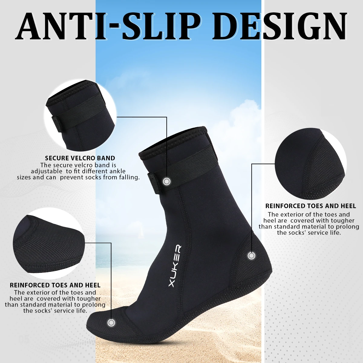 Calzini in neoprene da donna d - Women'S Shoes For Neuropathy recensione e prezzo